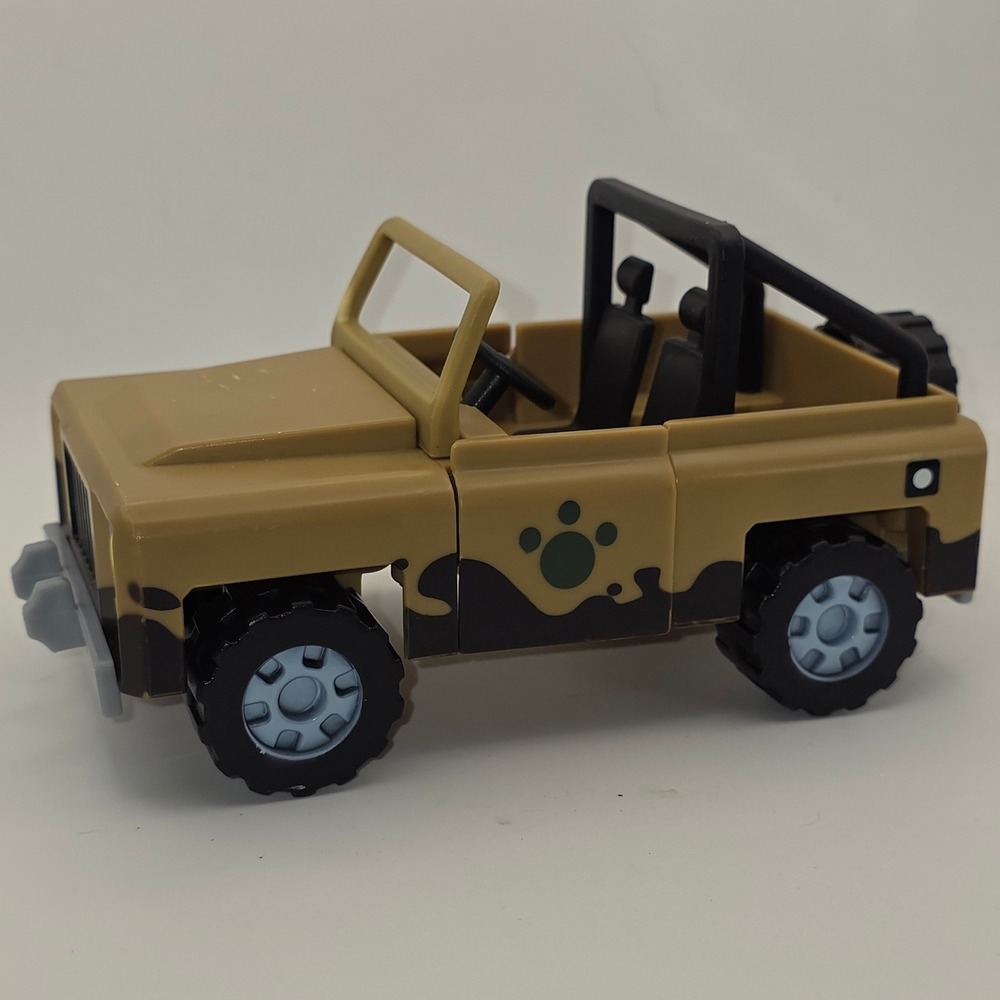 Wicked Cool Toys Wild Kratts Createrra Jeep Tan Good 15225SW